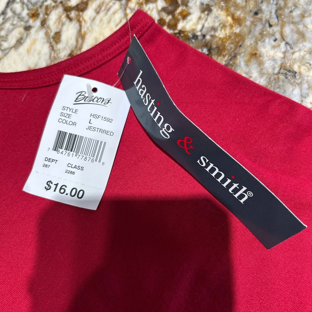 SMITH Red Tank Top - Picture 6 of 7